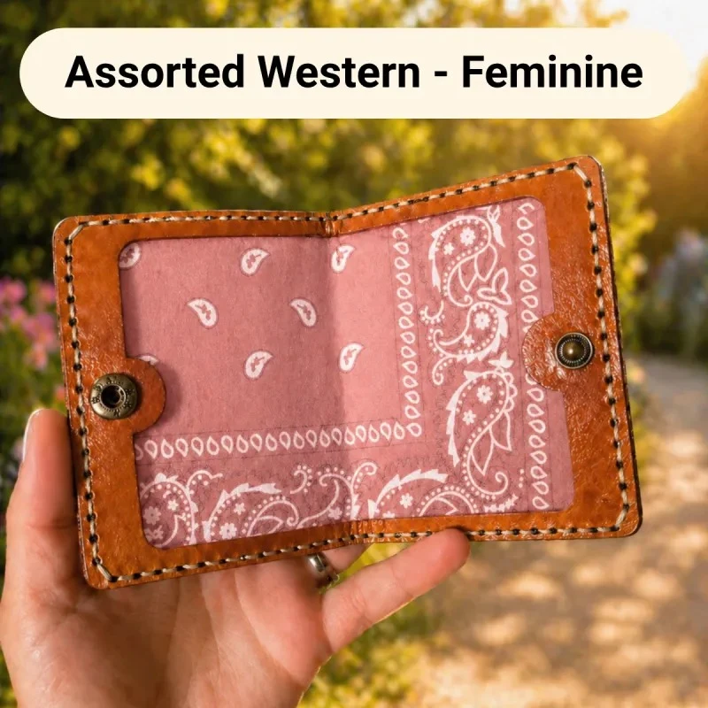 Open Pocket Verse with a pink paisley interior